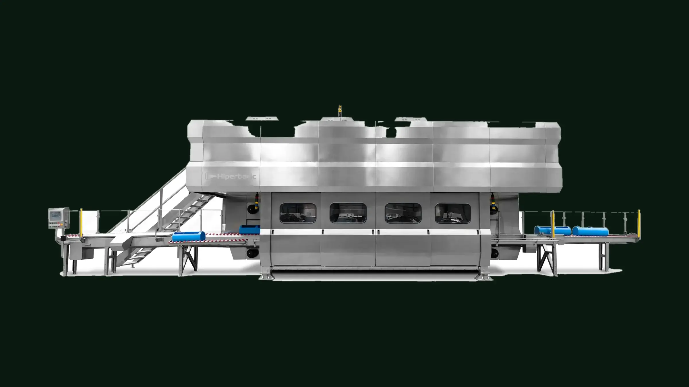 The Hiperbaric high pressure processing unit used to certify every batch of Arté