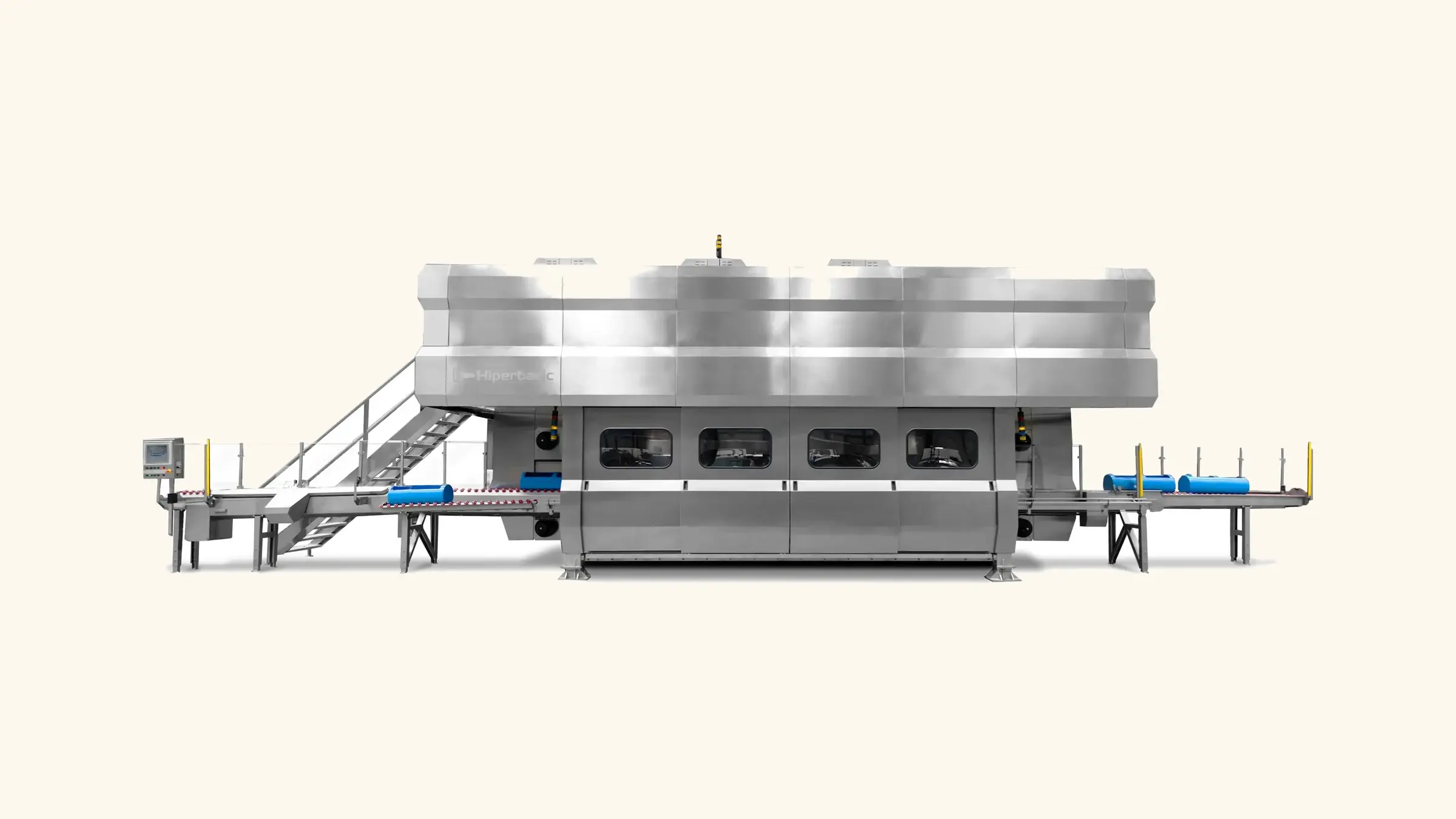 The Hiperbaric high pressure processing unit used to certify every batch of Arté